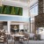 large dining hall with fireplace